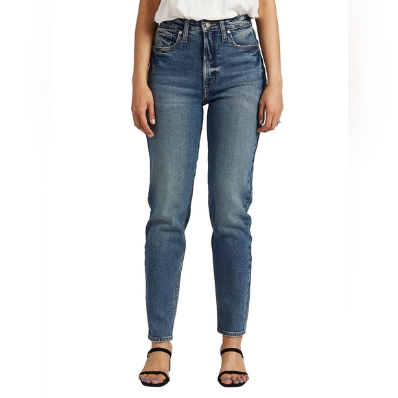 Silver Jeans High Rise Mom Jeans - Picture 3 of 12